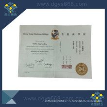 Dongguan Security Printer Watermark Hot Stamping Security Paper